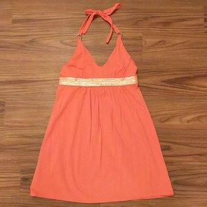 Victoria Secret coral dress, size medium